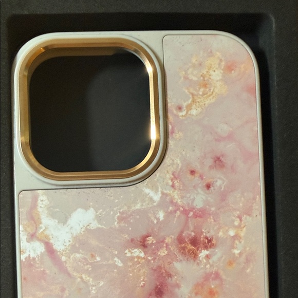 Burga Pink and Gold Marble Phone Case - Picture 3 of 8